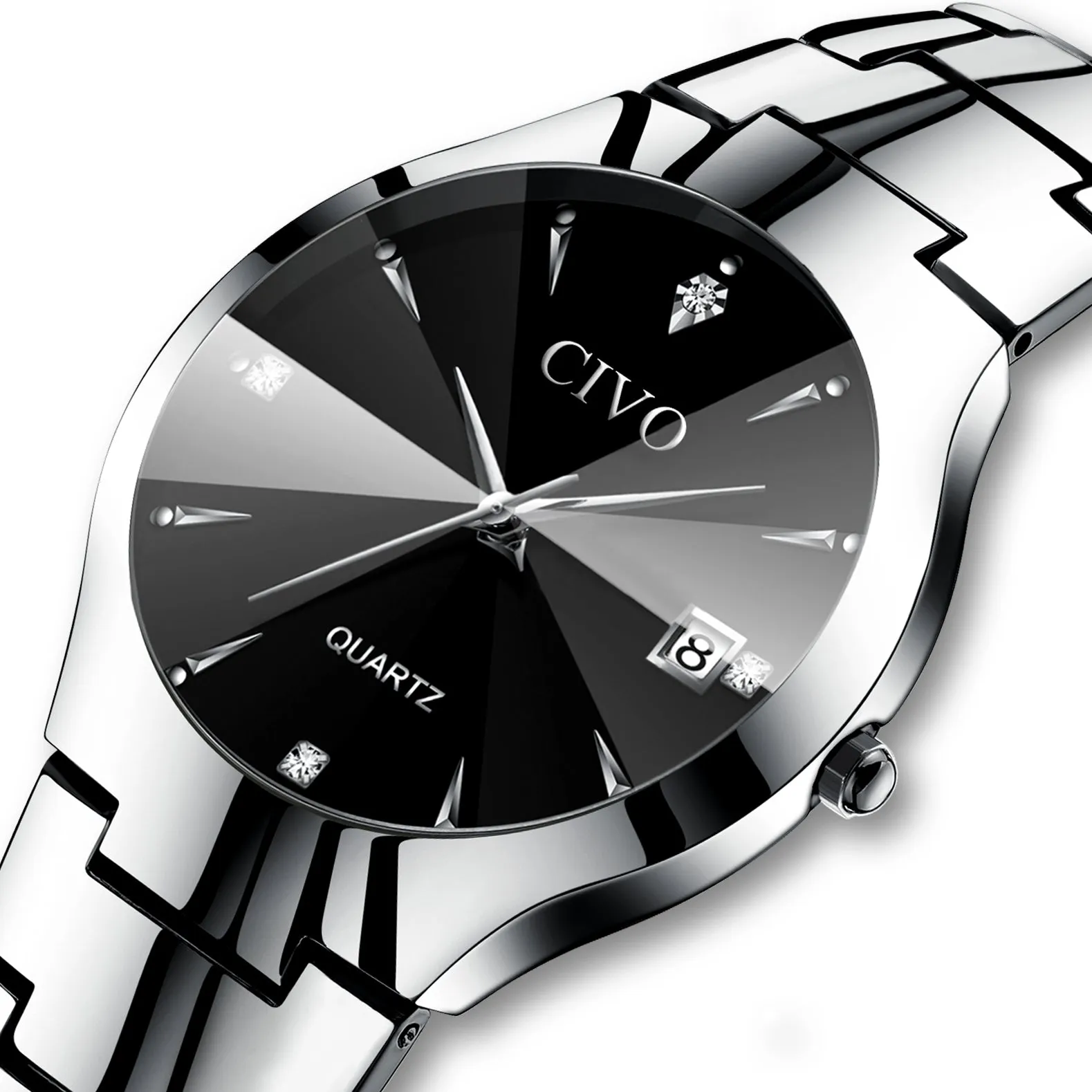 0104C | Quartz Men Watch | Stainless Steel Band