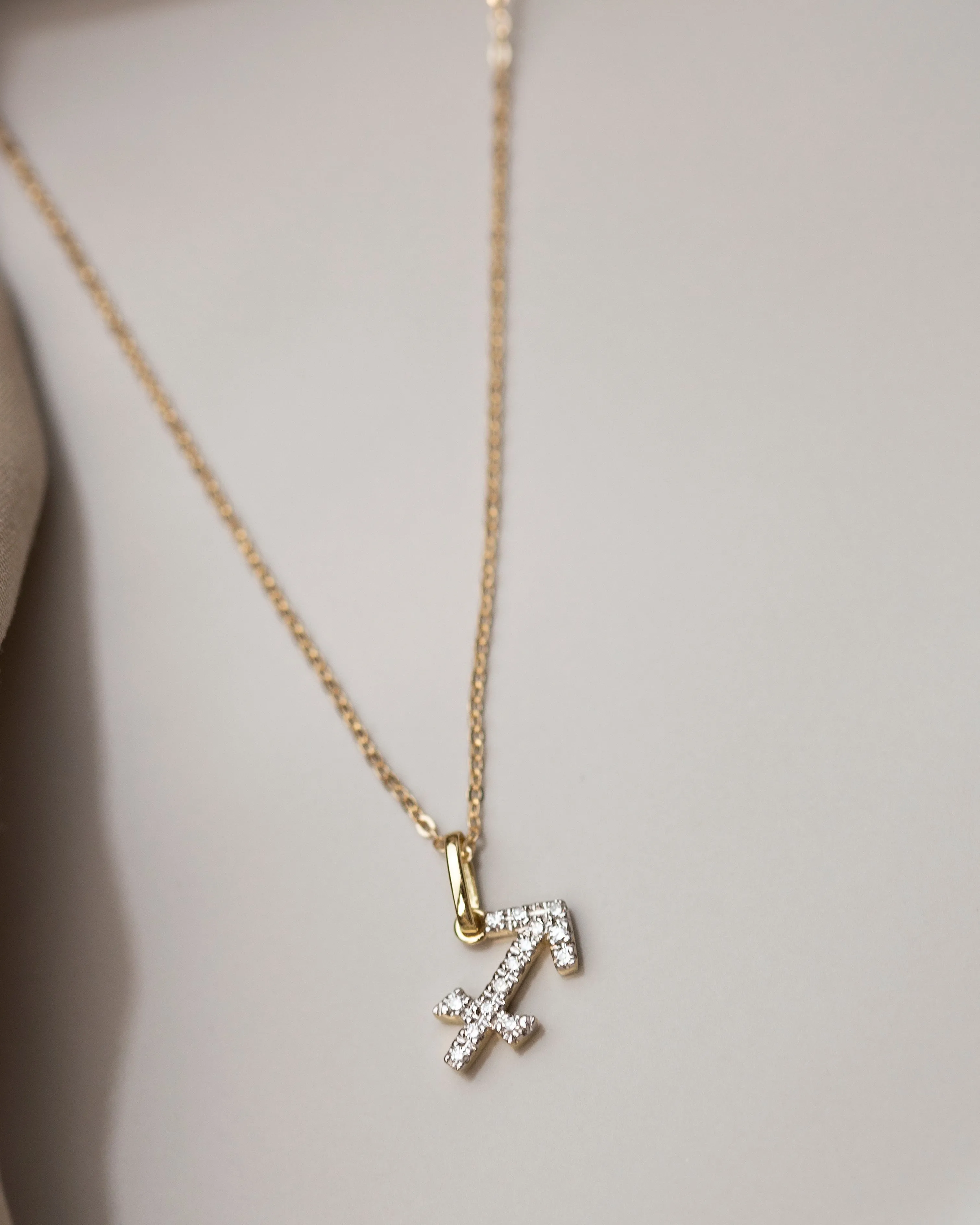 14K Zodiac Necklace