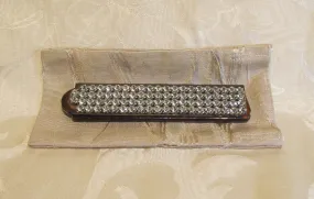 1940s Rhinestone Folding Comb Vintage Ladies Mad Men Comb