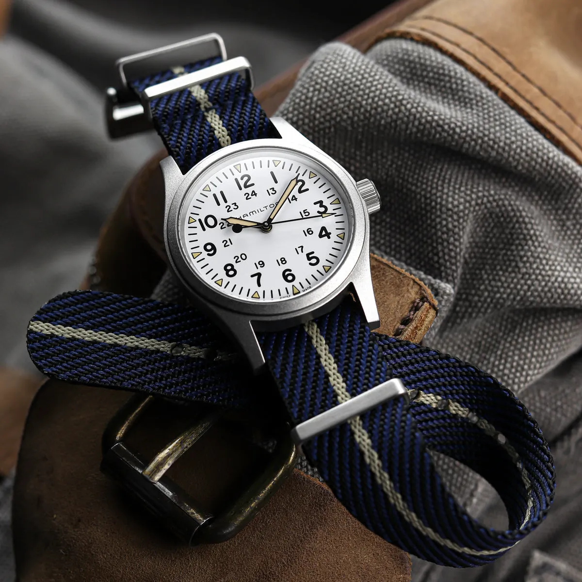 1973 British Military Watch Strap: INFANTRY - Foxhound