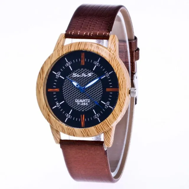 2018 Watch Women Luxury Brand Stainless Steel Fashion Ladies Watch Wooden Wristwatch Classic Casual Watches With Leather Gifts