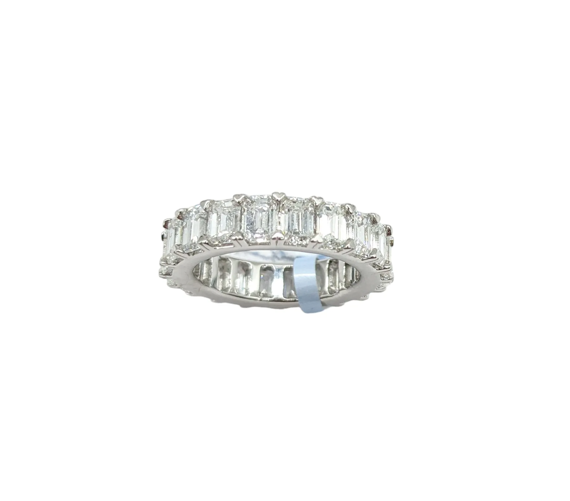 6.60 Carat Lab Grown Diamond Eternity Band