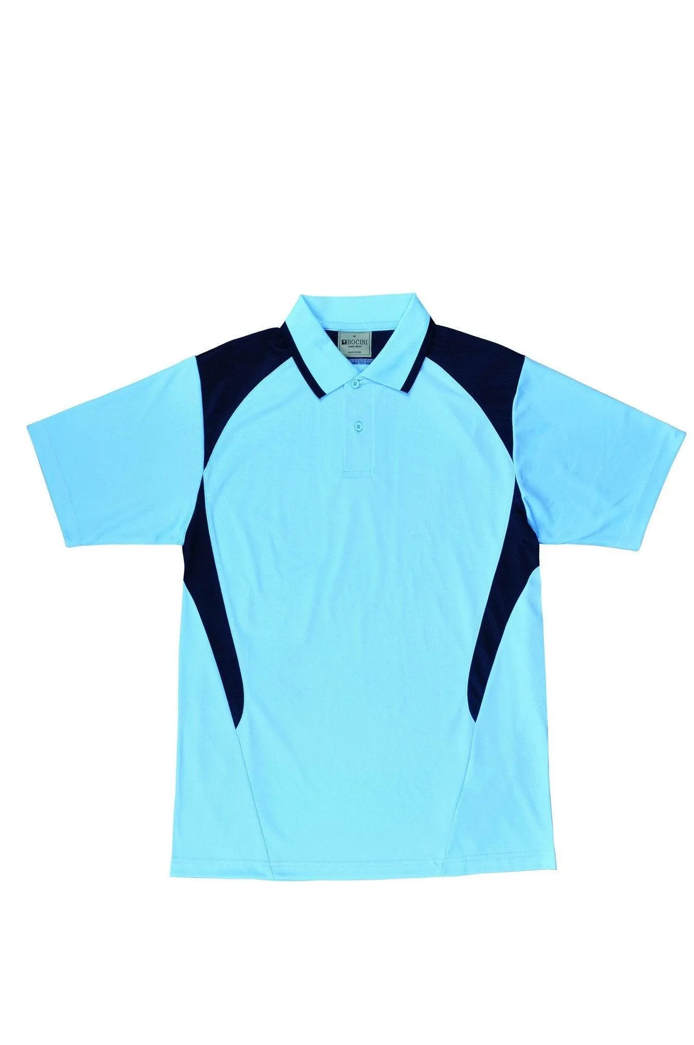 Active Golf Polo - Sky/Navy