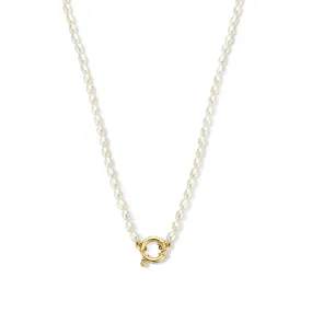 Aidee Marissa 14 karat gold necklace with freshwater pearls