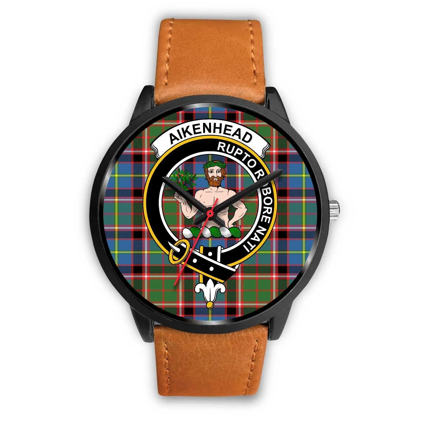 Aikenhead Clan Badge Tartan Black Watch