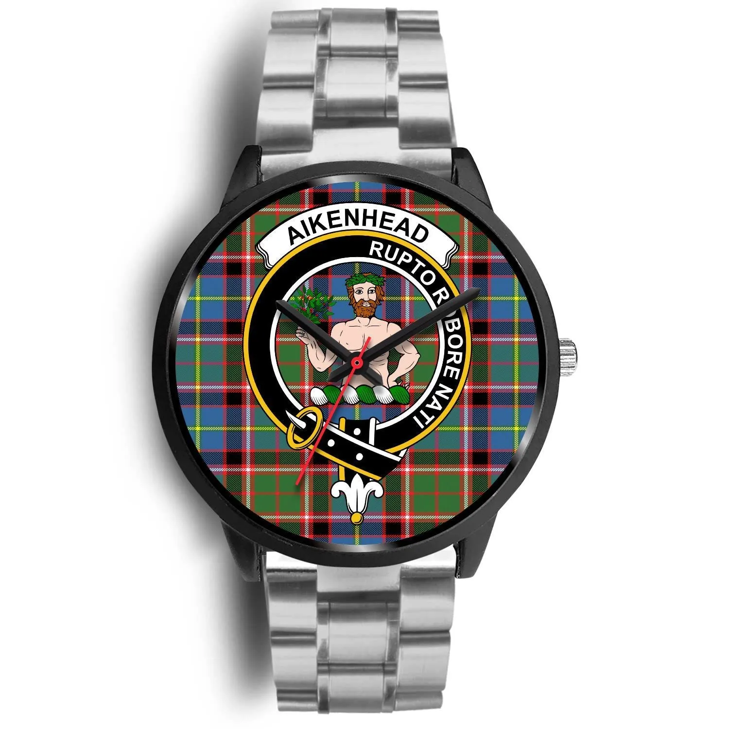 Aikenhead Clan Badge Tartan Black Watch