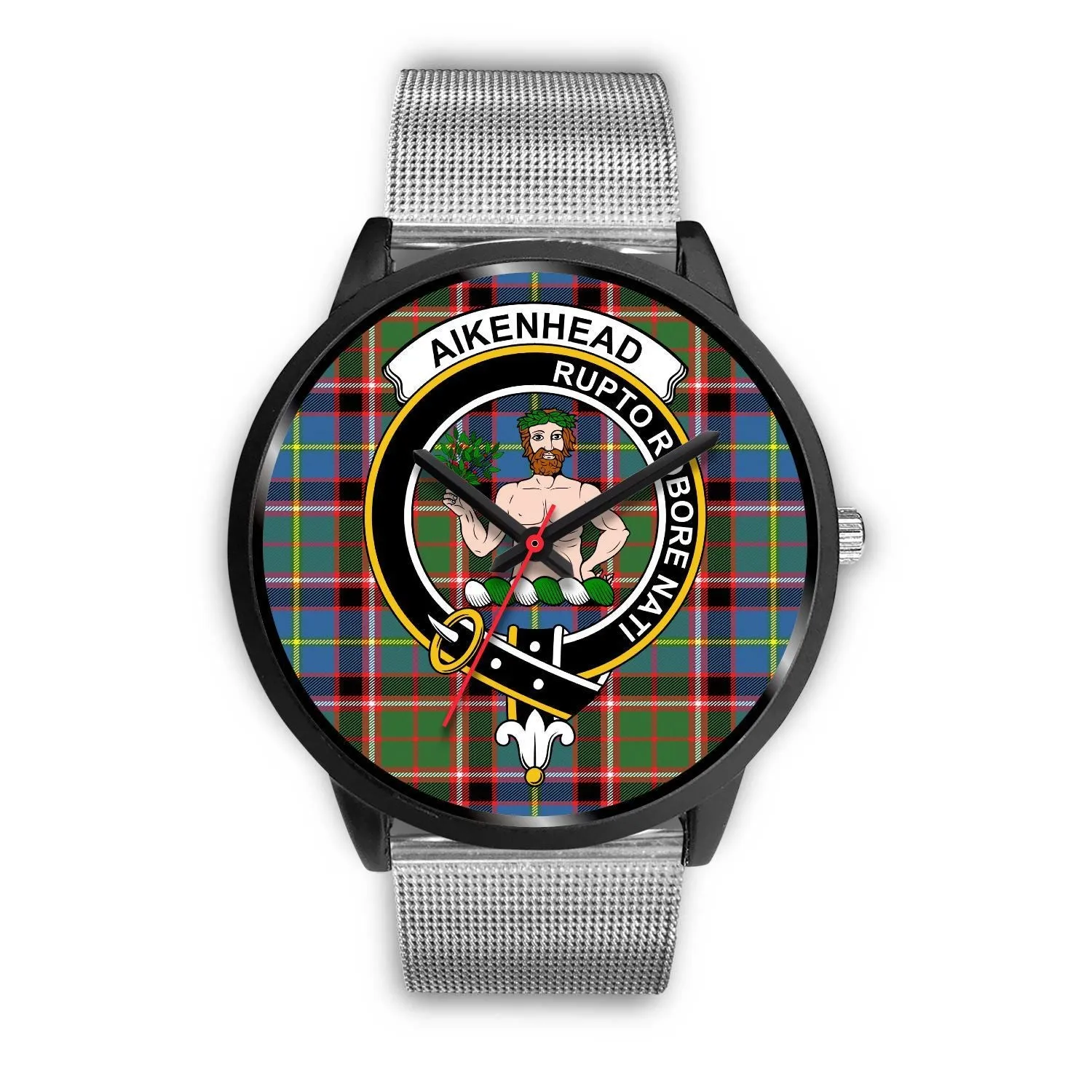 Aikenhead Clan Badge Tartan Black Watch