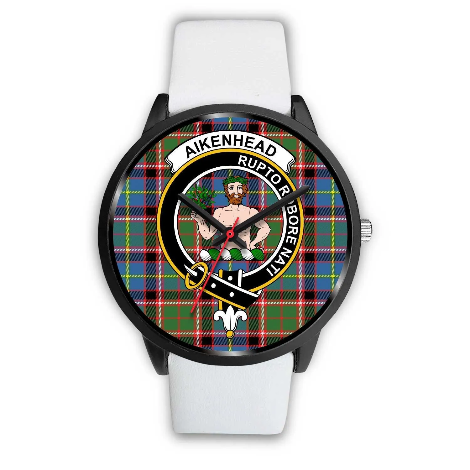 Aikenhead Clan Badge Tartan Black Watch