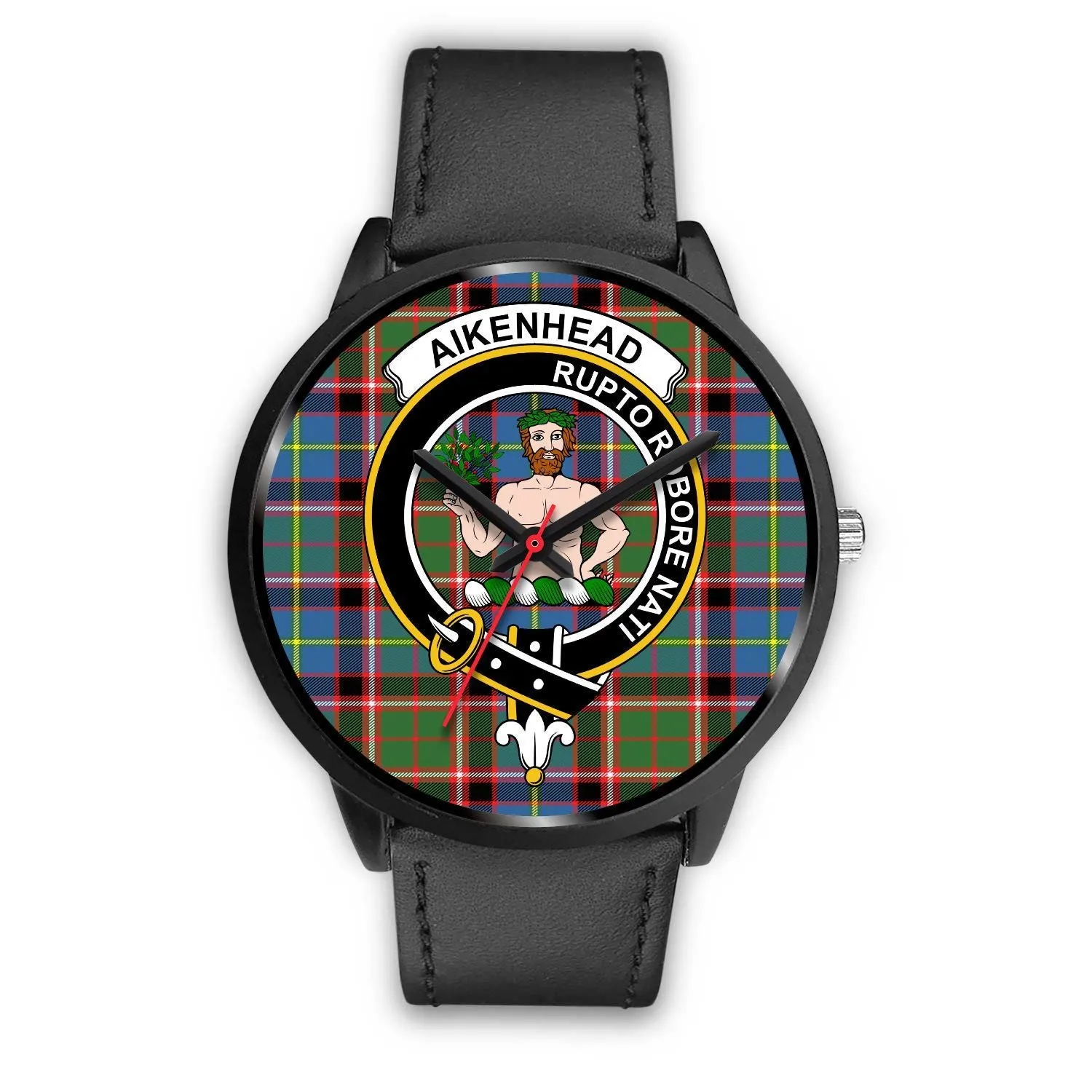 Aikenhead Clan Badge Tartan Black Watch