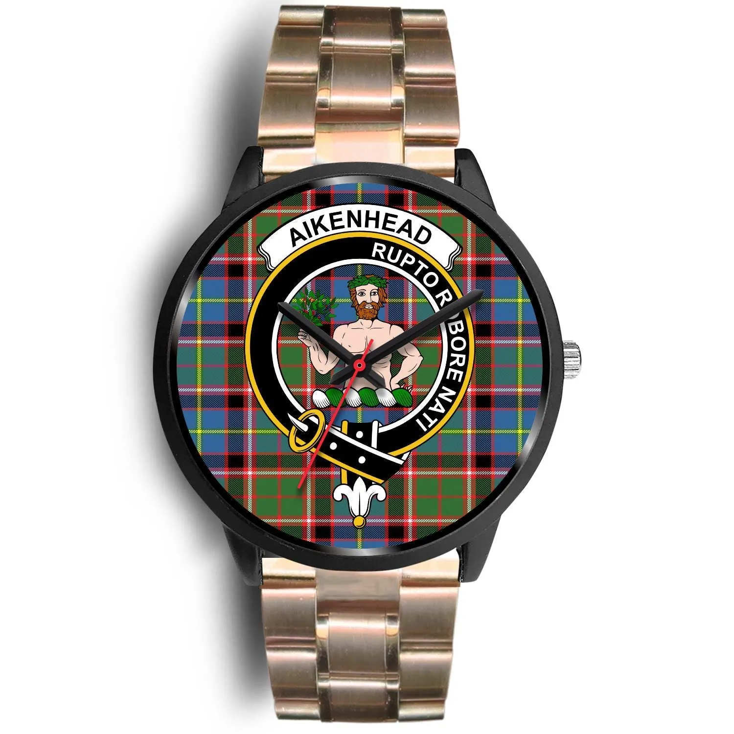 Aikenhead Clan Badge Tartan Black Watch