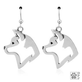 Akita, Head, Earrings