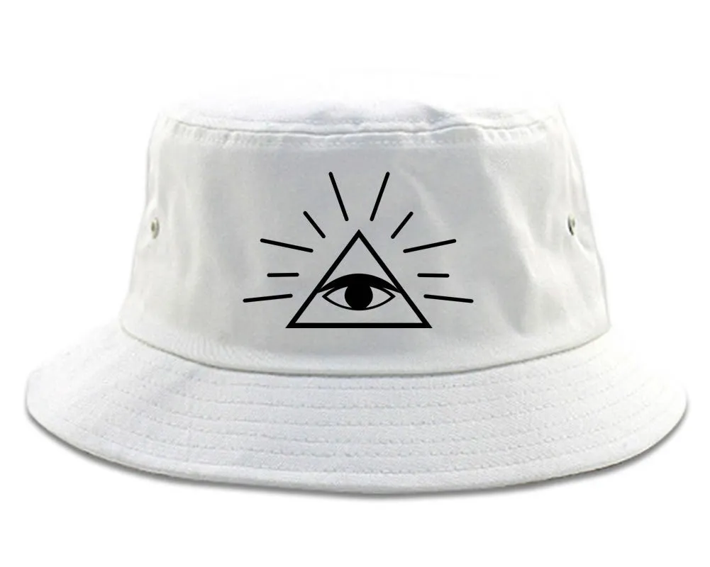 All Seeing Eye of Providence God Bucket Hat Cap