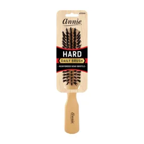 ANNIE Hard Wooden Brush 5Row Light Brown #02090