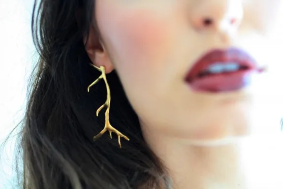 Antler Earrings