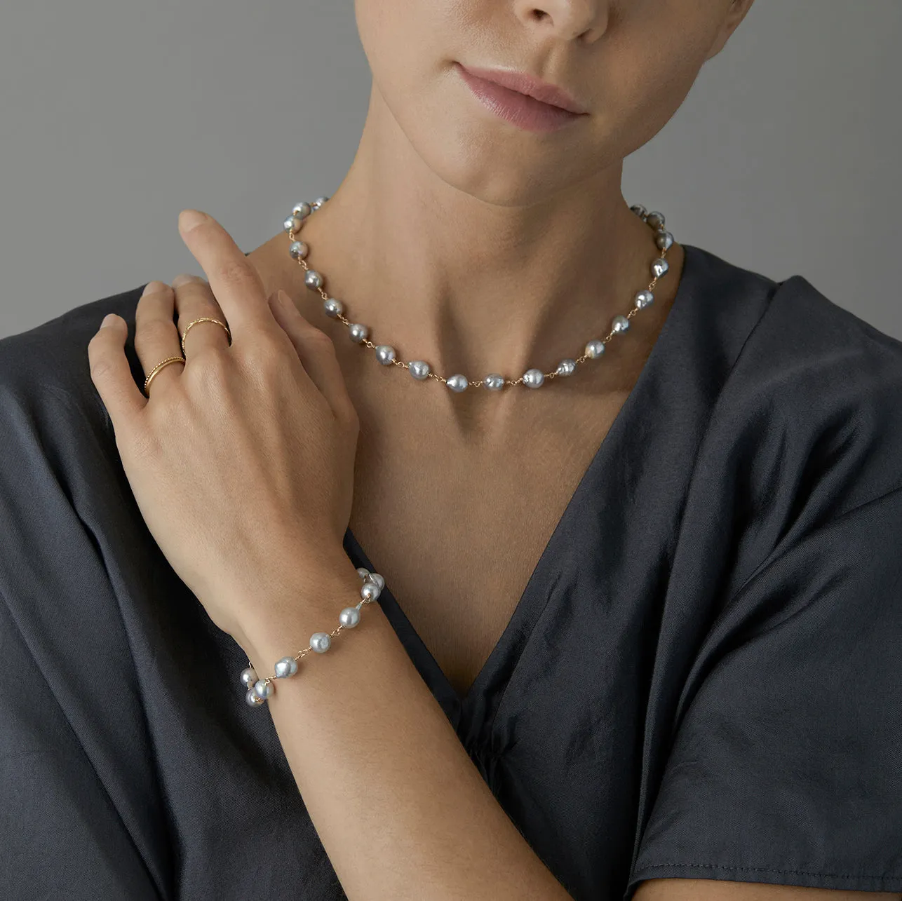 APN12-OOAK | One-of-a-Kind Akoya Pearl Necklace