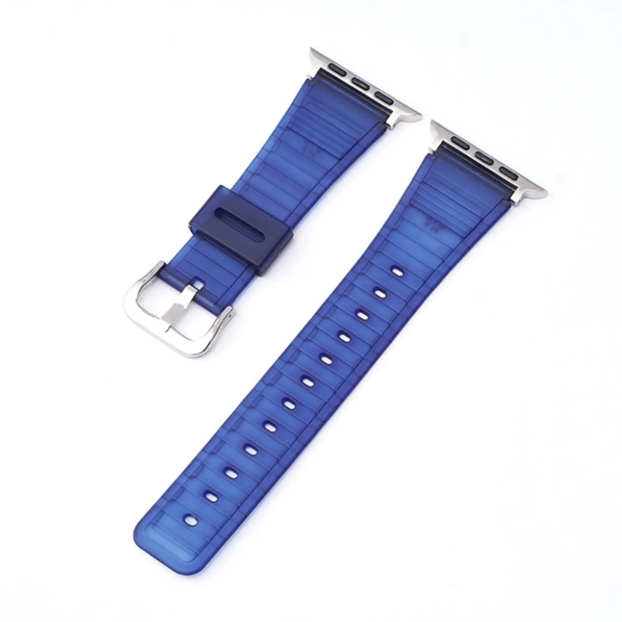 Apple Watch 40mm transparent TPU watch strap - Blue