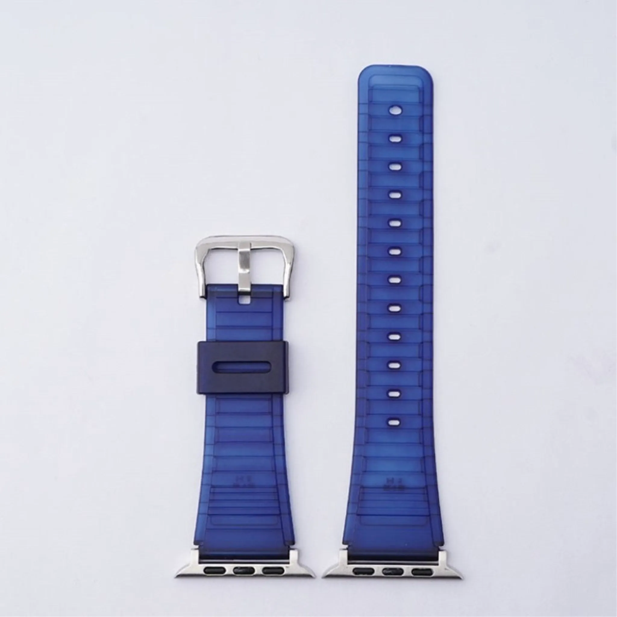 Apple Watch 40mm transparent TPU watch strap - Blue