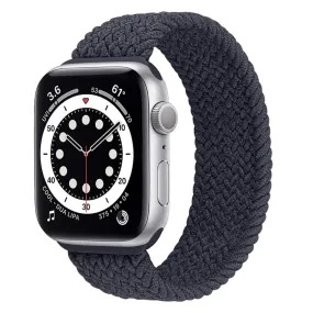 Apple Watch (41mm) elastic watch strap - Charcoal / Size: S