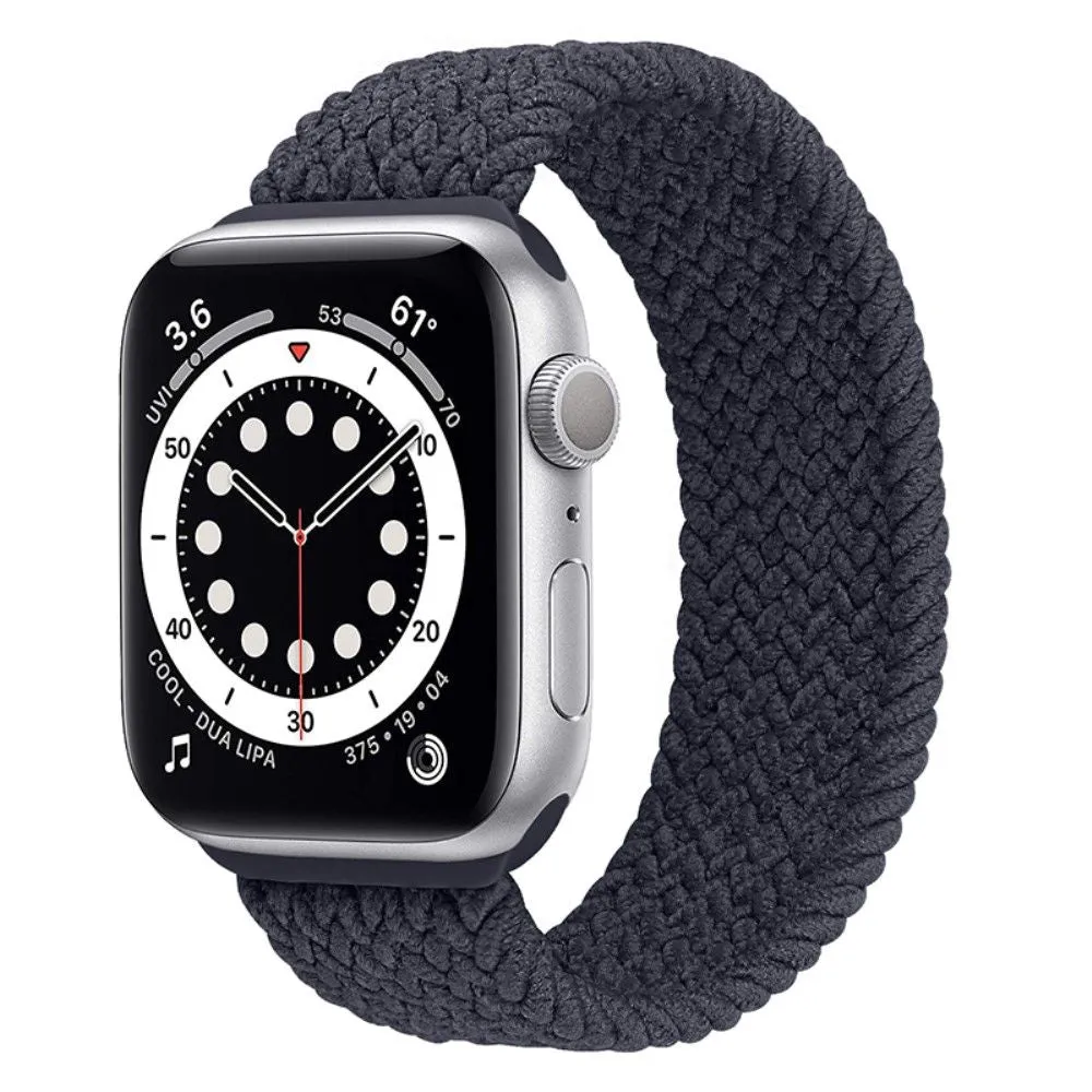 Apple Watch (41mm) elastic watch strap - Charcoal / Size: S