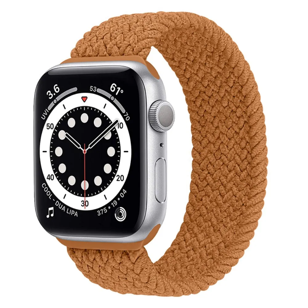 Apple Watch (41mm) elastic watch strap - Orange / Size: S