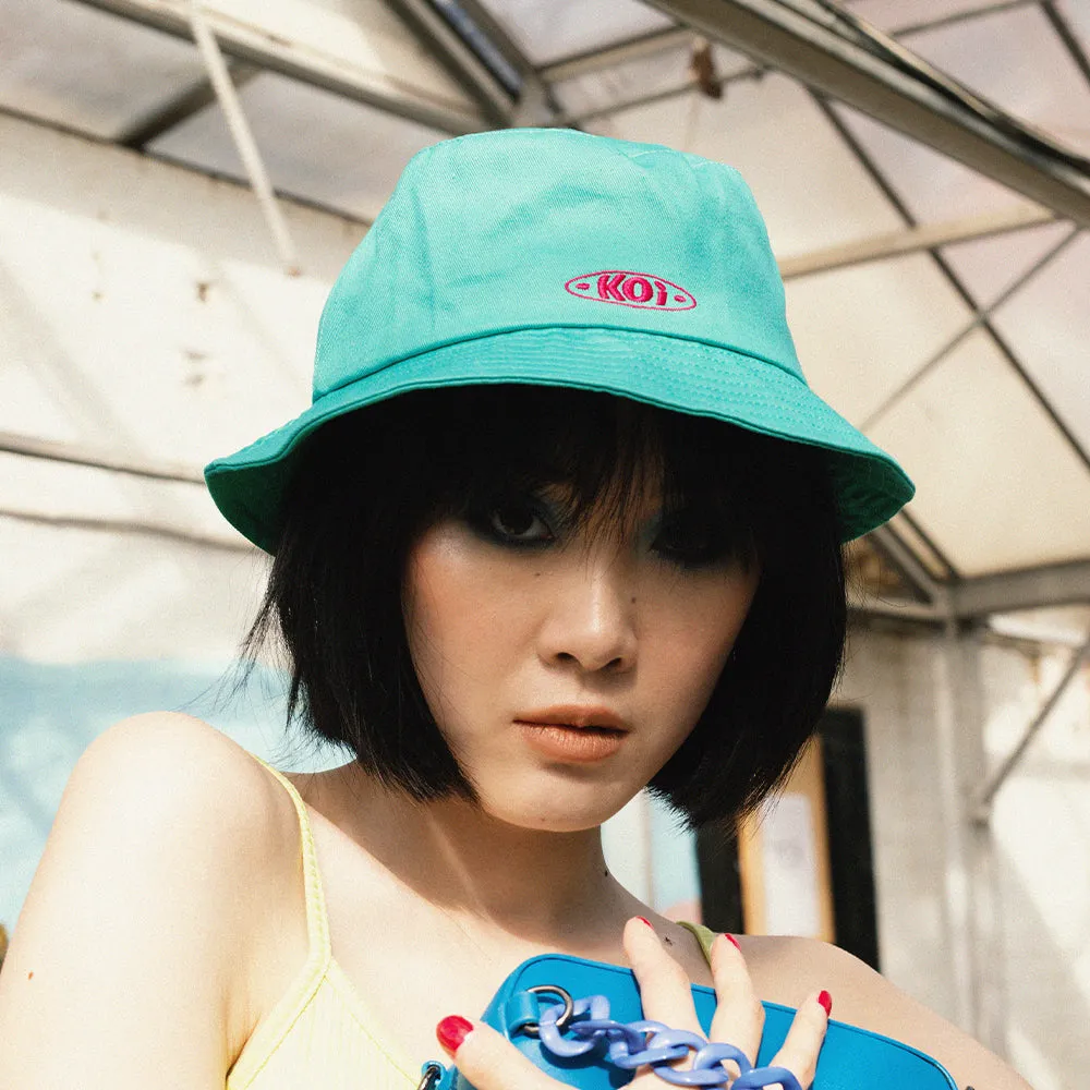 Aqua Koi Bucket Hat