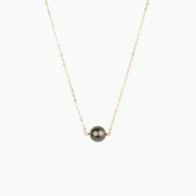 Baby Tahitian Pearl Bar Necklace