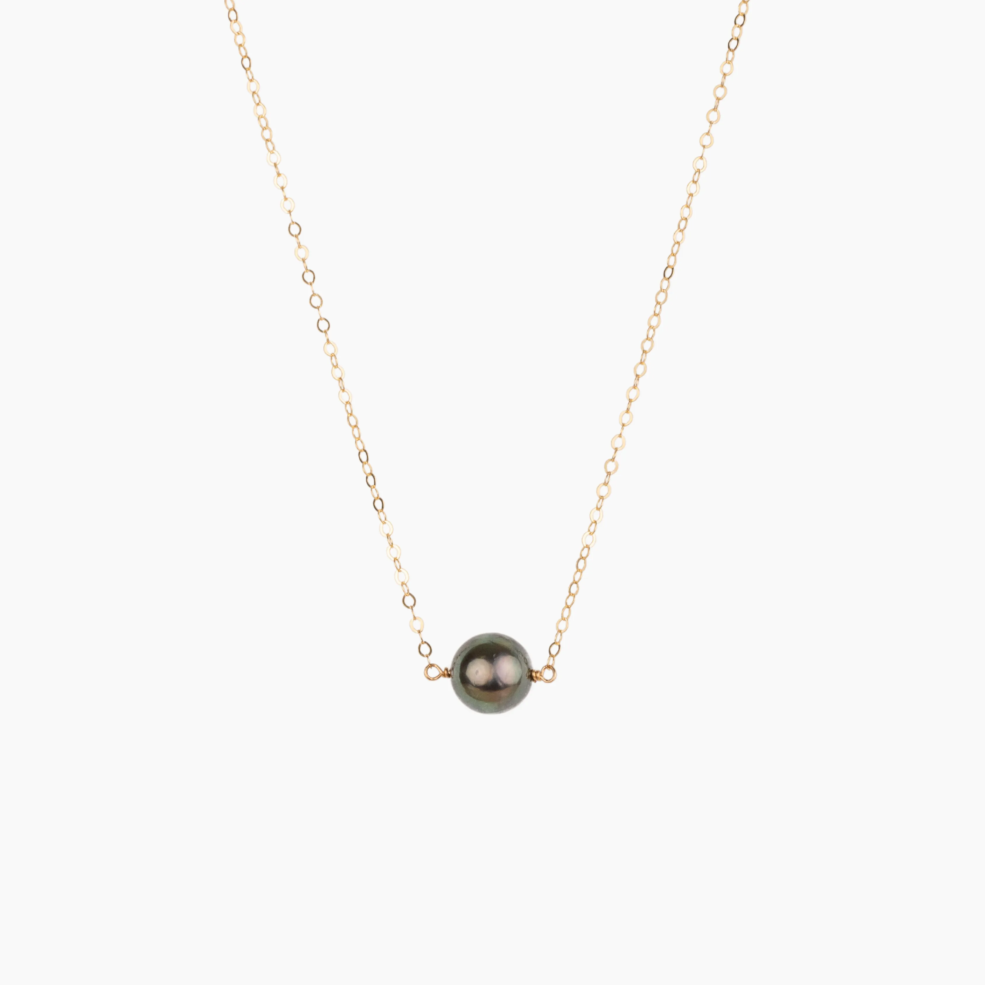 Baby Tahitian Pearl Bar Necklace