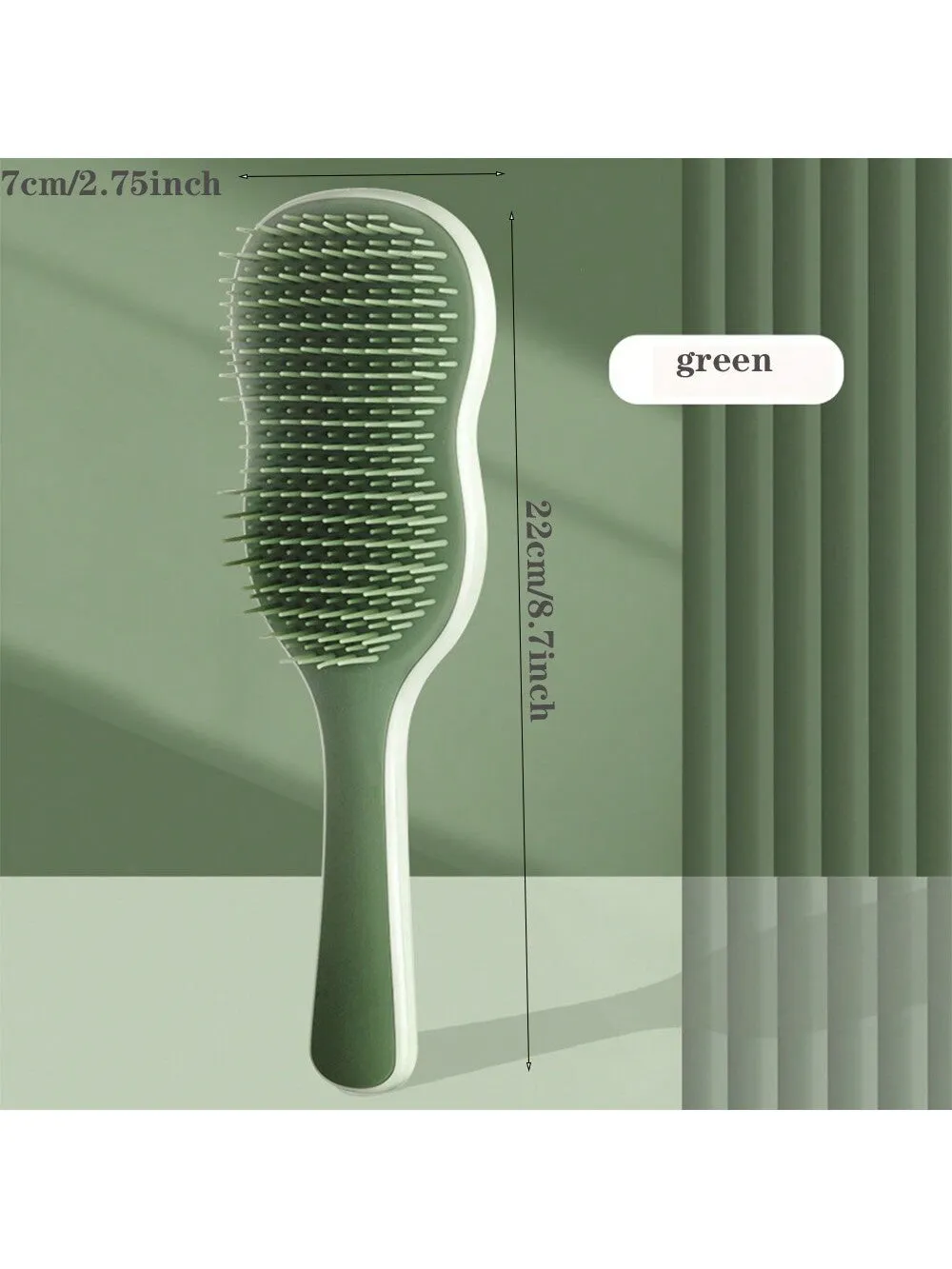 Banana Leaf Shaped Hair Comb, Long Hair Fluffy Styling And Straightening Brush, Home Use Massage Cute Lady Air Cushion Hairbrush Hair Brush