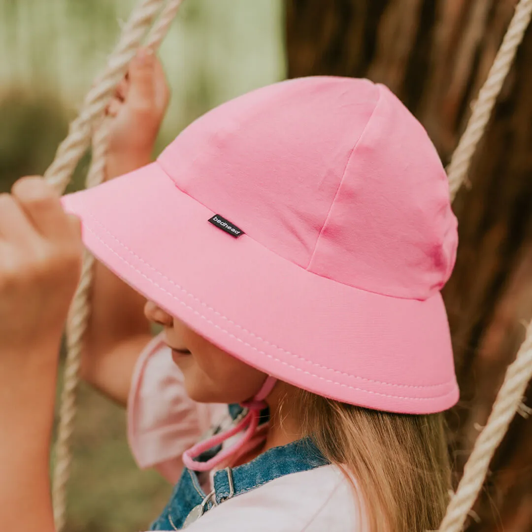 Bedhead Kids Classic / Ponytail Bucket Sunhat - Baby Pink