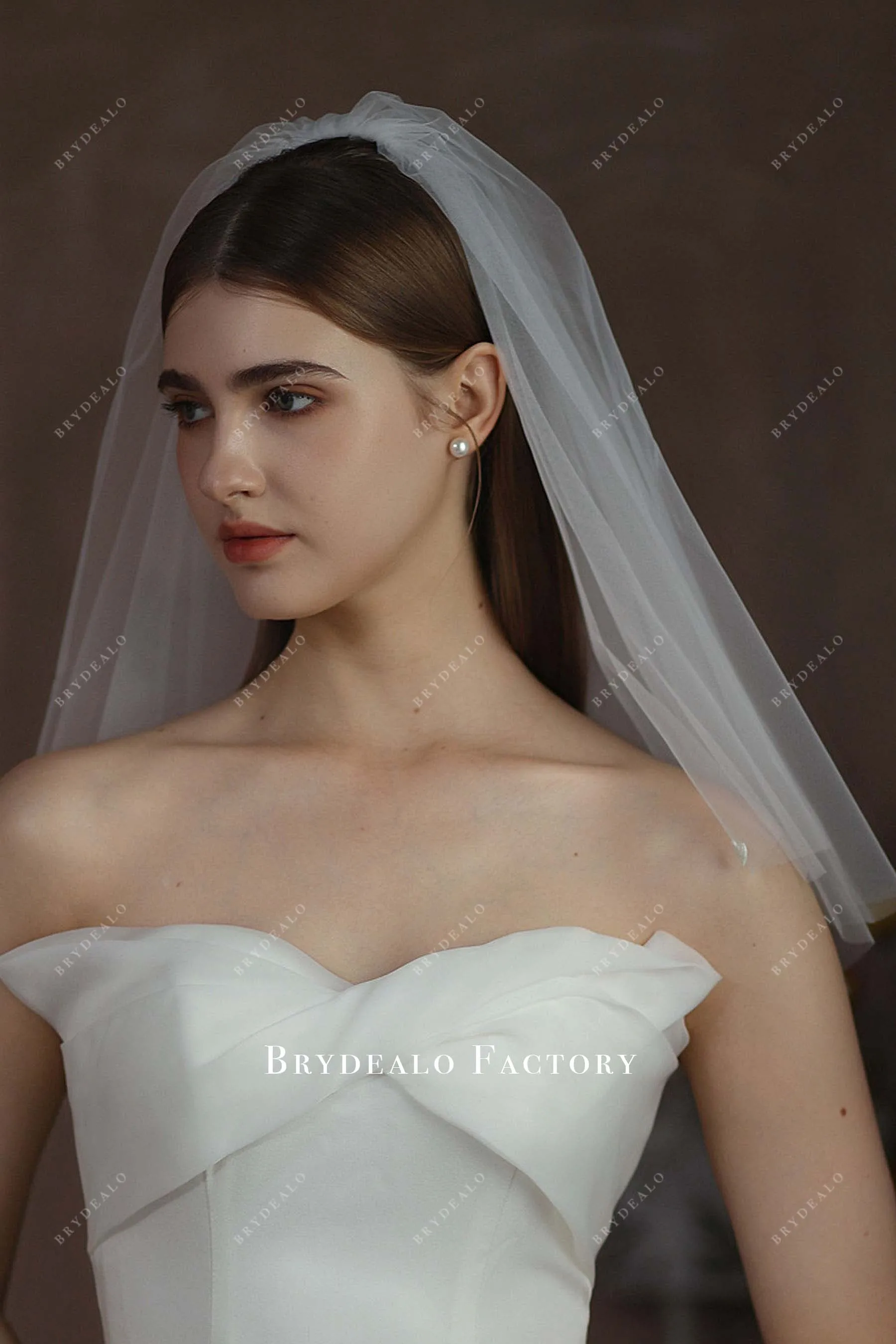 Best Vintage Double Layer Veil Online