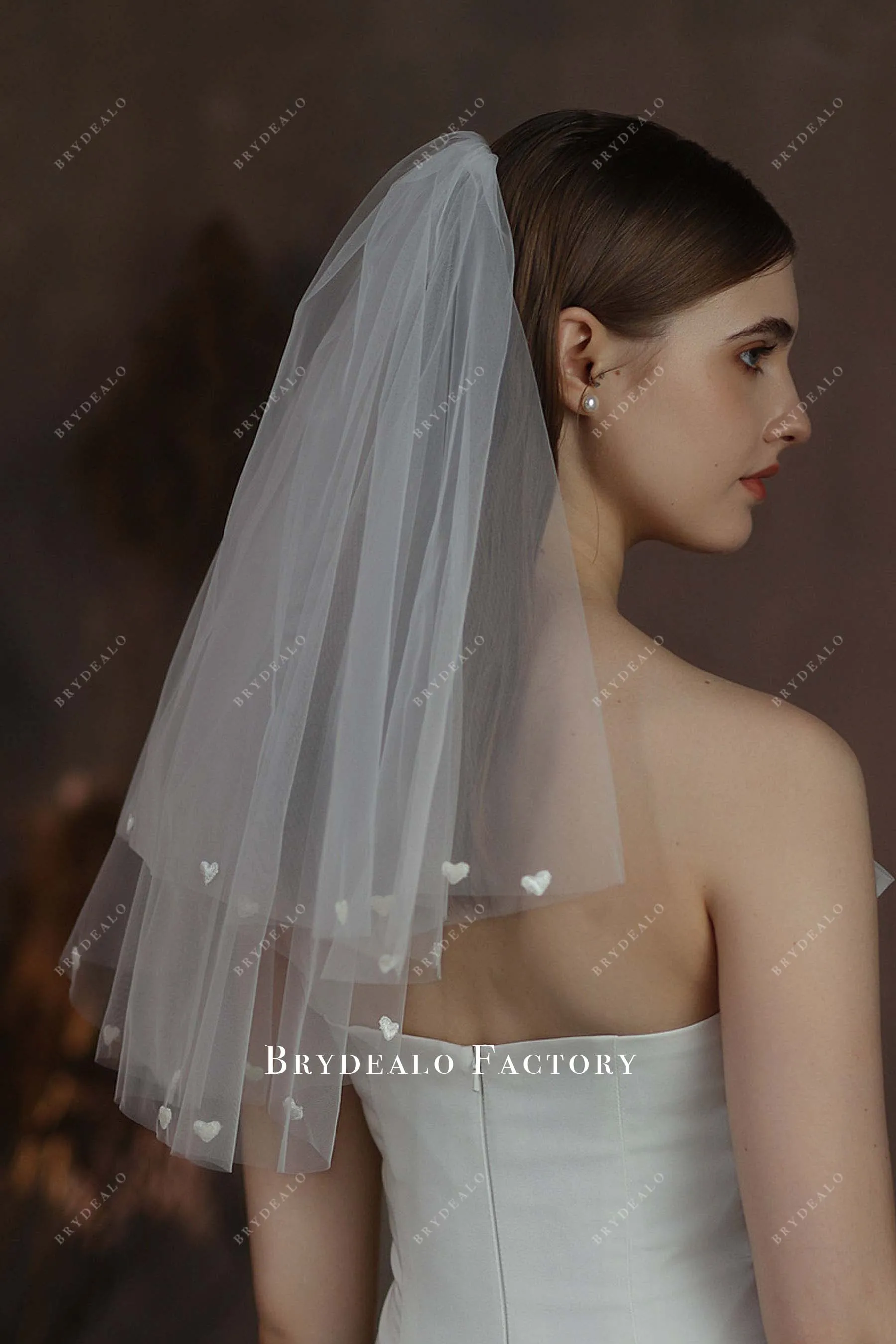 Best Vintage Double Layer Veil Online