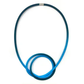 Blue Knot Necklace