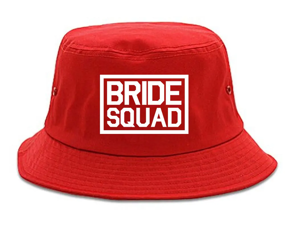 Bride Squad Bachlorette Party Mens Bucket Hat