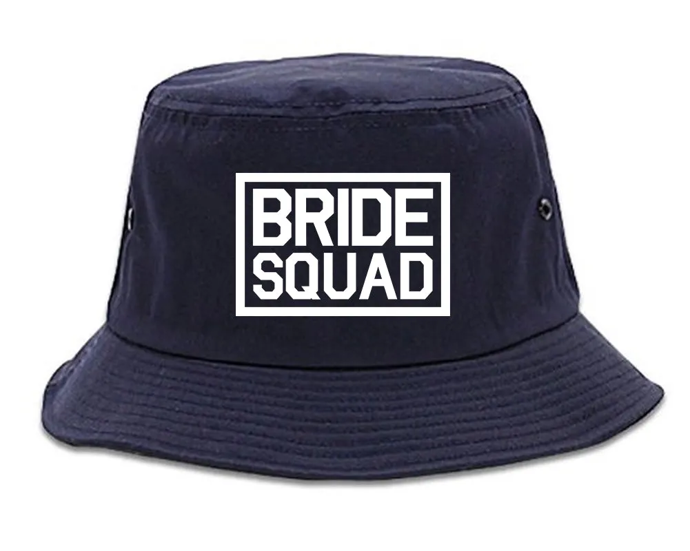 Bride Squad Bachlorette Party Mens Bucket Hat