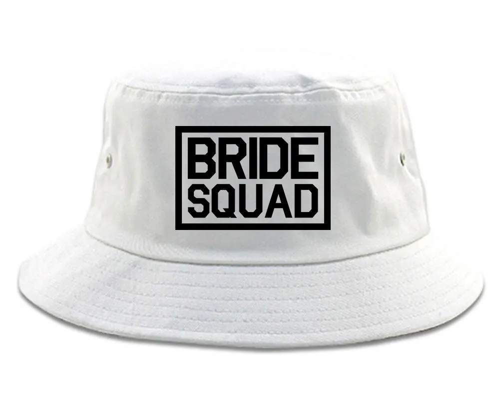 Bride Squad Bachlorette Party Mens Bucket Hat