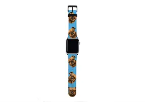 Brussels Griffon Mel Blue Apple Watch Strap