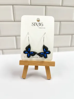 Butterfly Clay Earrings