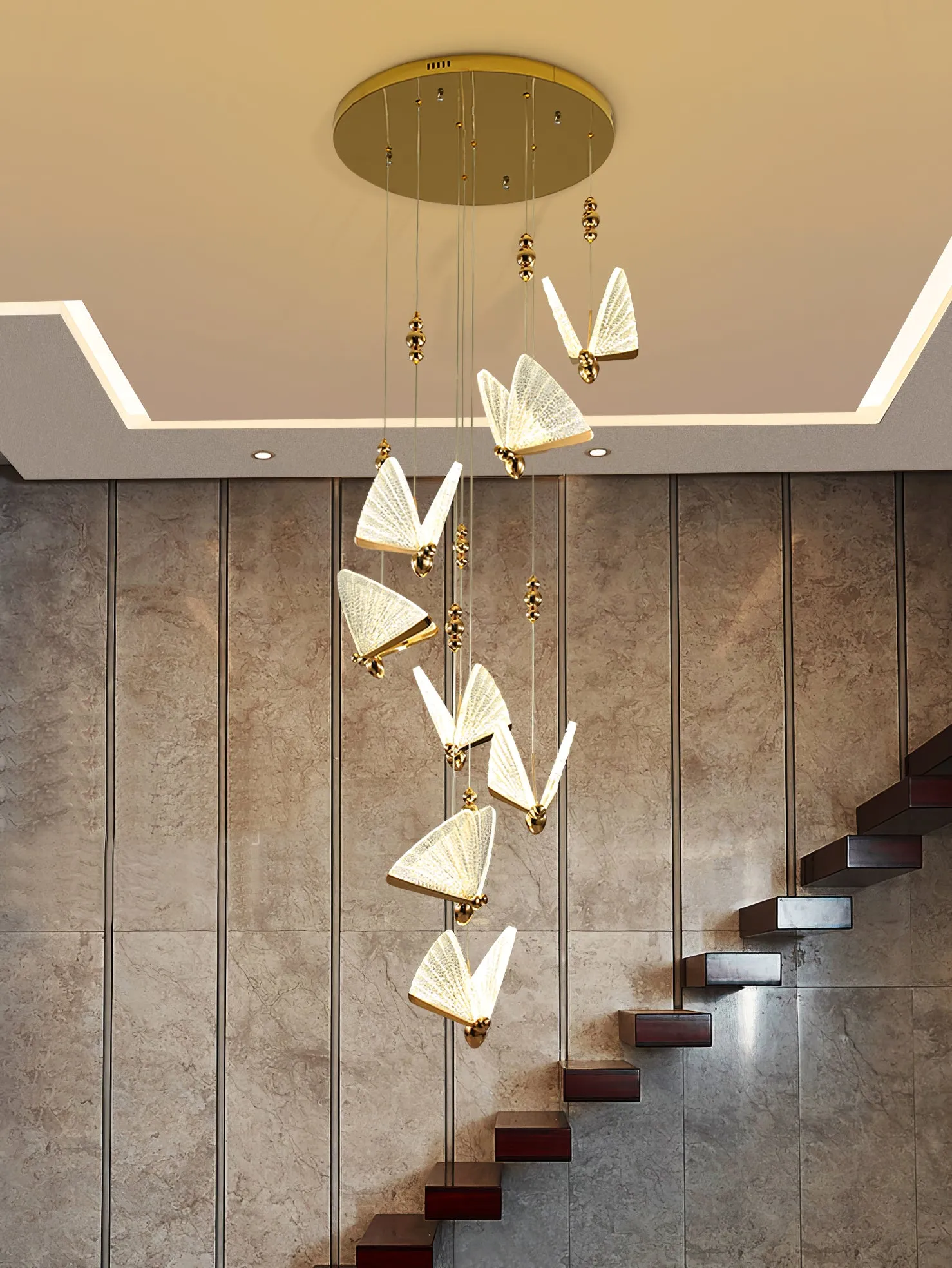 Butterfly Pendant Light