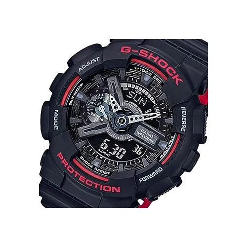 Casio Analog-Digital GA-110 Series Watch - #GA-110HR-1ADR