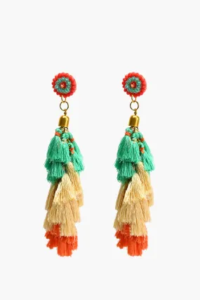 Charming Tassels Hanging Earrings