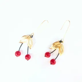 Cherry earrings