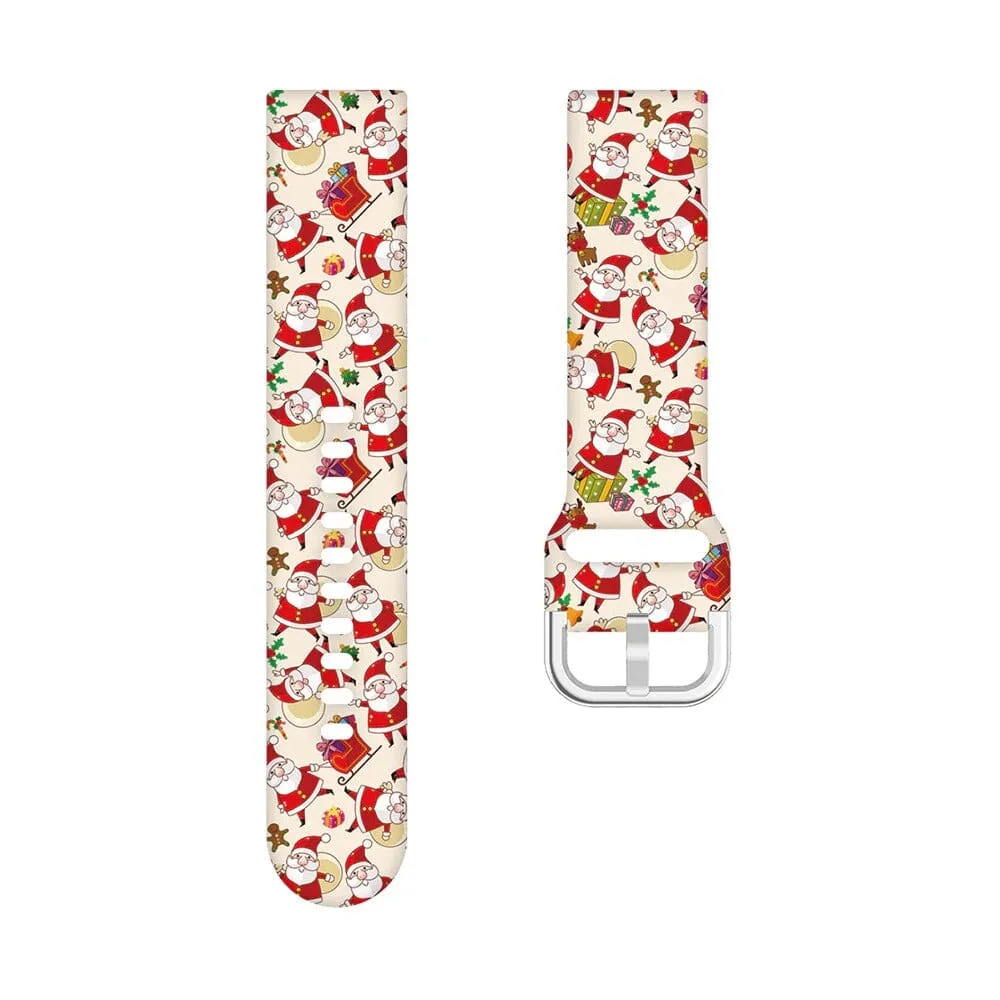 Christmas Watch Straps compatible with the Kogan Active  Smart Watch