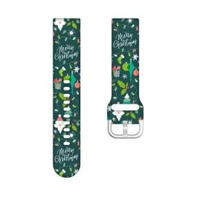 Christmas Watch Straps compatible with the Kogan Active  Smart Watch