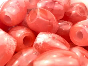 Coral Jade Beads , Sku#JP06