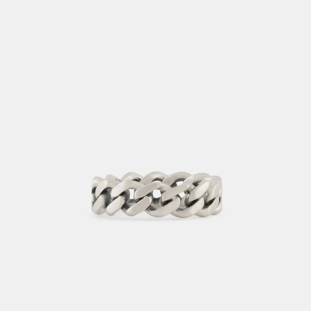 Cuban Link Ring | Silver