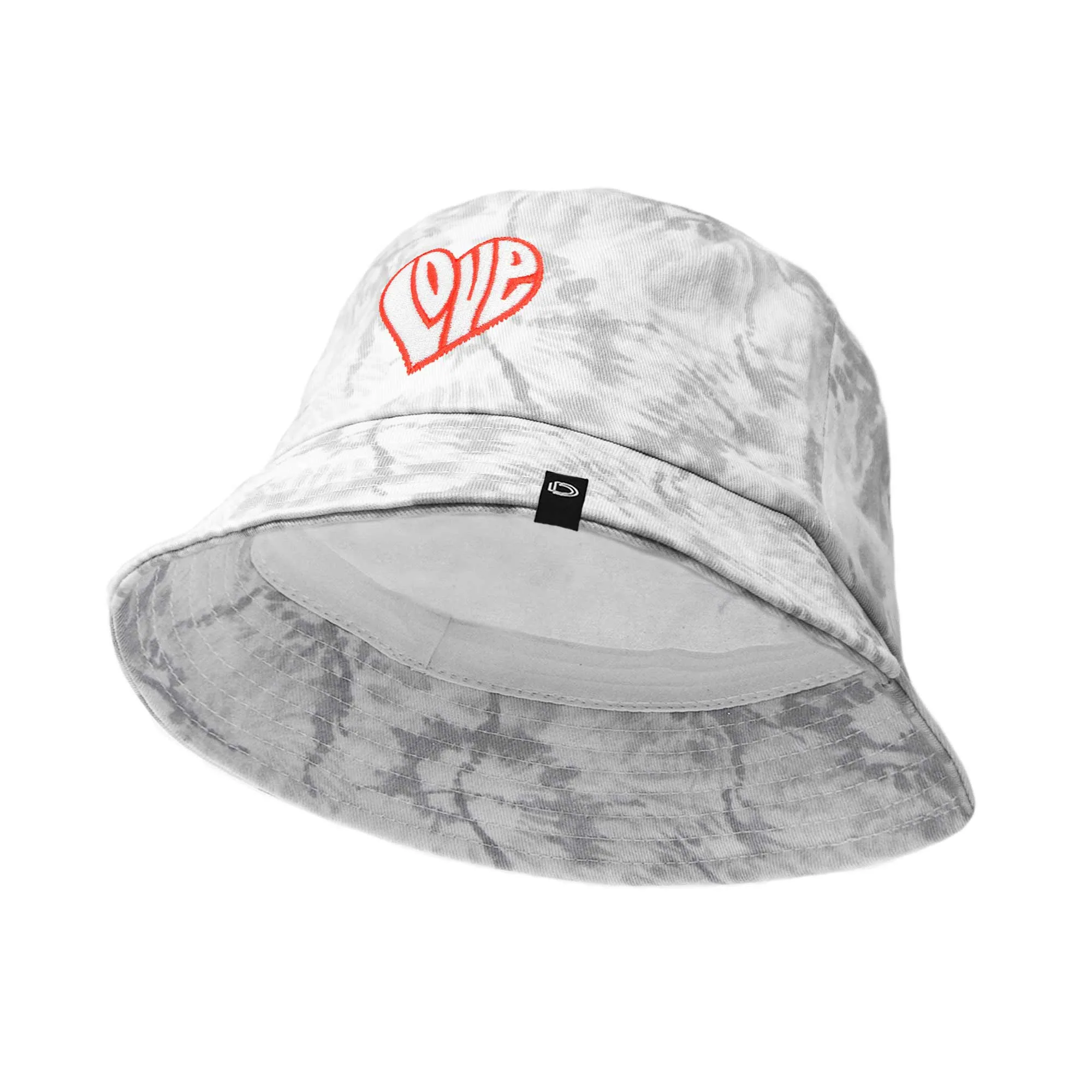 Dalix Love Heart Tie Dye Bucket Hat