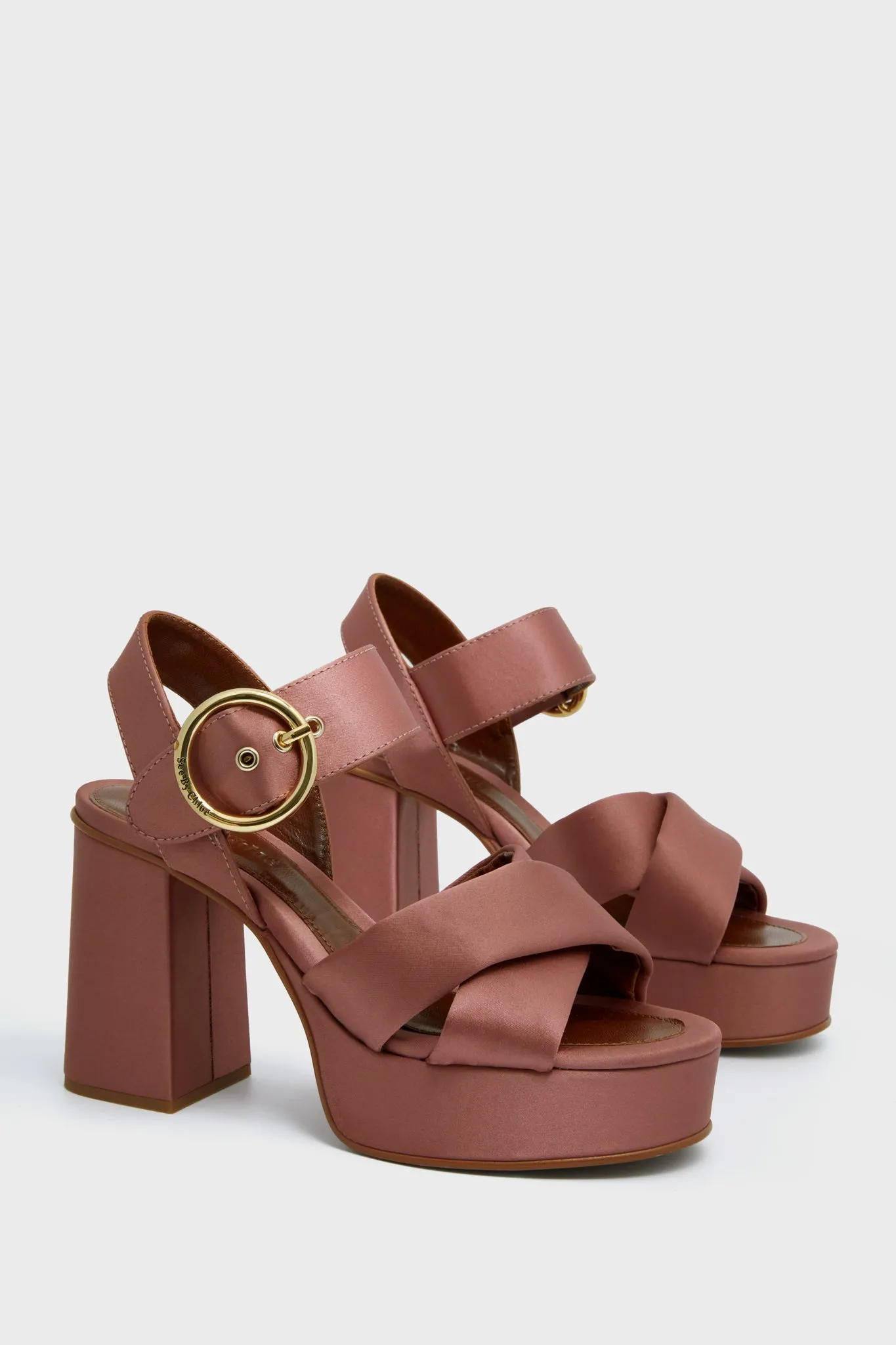 Dark Pink Lyna Heels