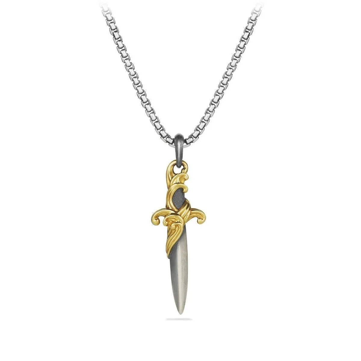 David Yurman Waves Dagger Pendant