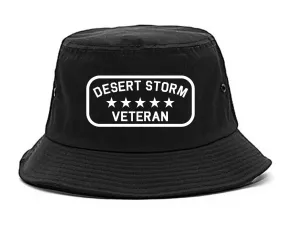 Desert Storm Veteran Mens Bucket Hat