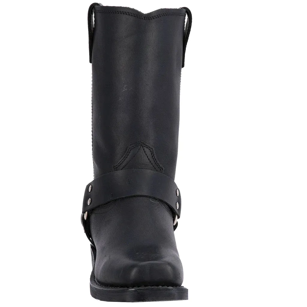 Dingo Men's Dean Leather Black Harness Boot | Di19057